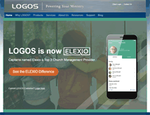 Tablet Screenshot of logoscms.com
